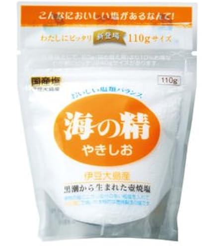 海の精 国産塩 伊豆大島産 やきしお スタンドパック 150g（20袋） Amazon | 海の精 国産塩 伊豆大島産 やきしお スタンドパック 150g × 3